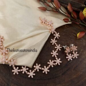Rose gold florals