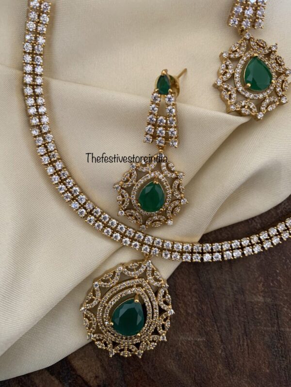 CZ Necklace set