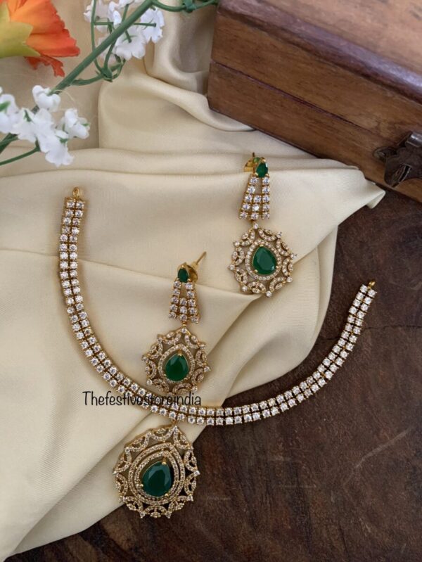 CZ Necklace set