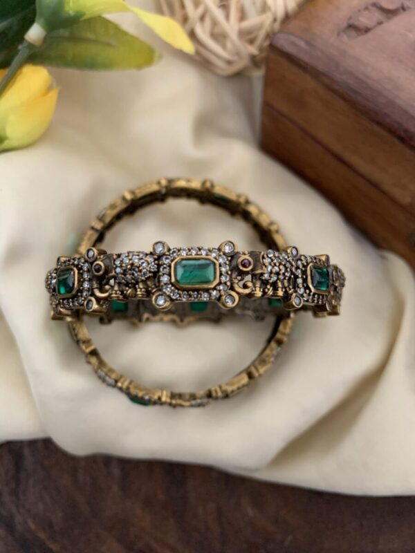Victorian elephant motif bangles