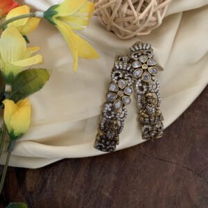 White Victorian Bangles