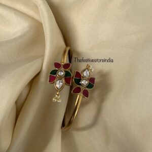 Single enamel kada - free size (single pc)
