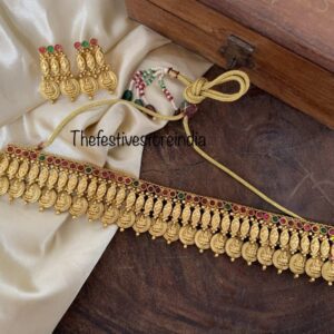 High neck kaasu choker set
