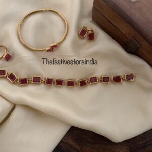 Kemp blocks necklace/choker set