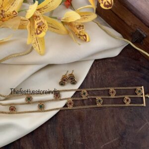 All floral choker set