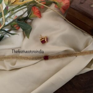 Red block choker set