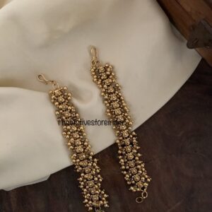 Gold straight maati