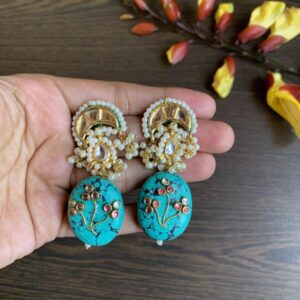 Aqua Earrings