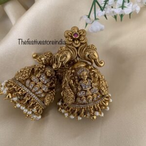 Lakshmi ambaari nakshi jhumkas