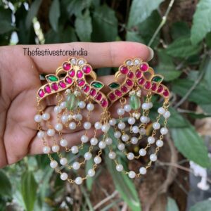 Jadau Pearl drops