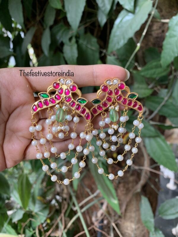 Jadau Pearl drops