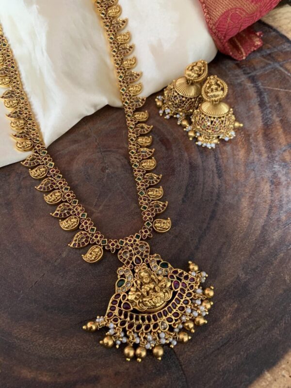 Lakshmi mango haaram set
