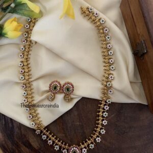 Floral bottu maala set