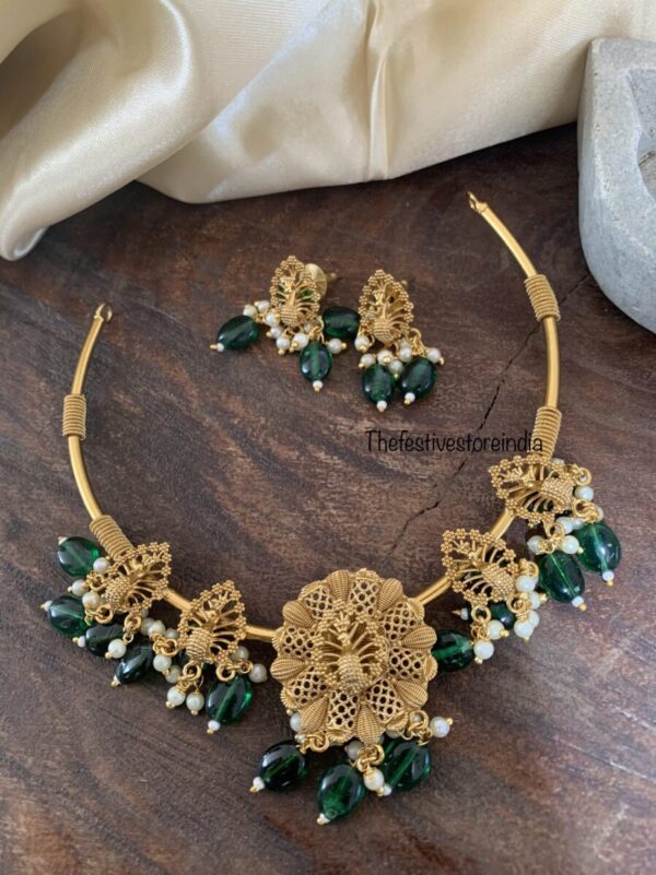 3D peacock hasli set