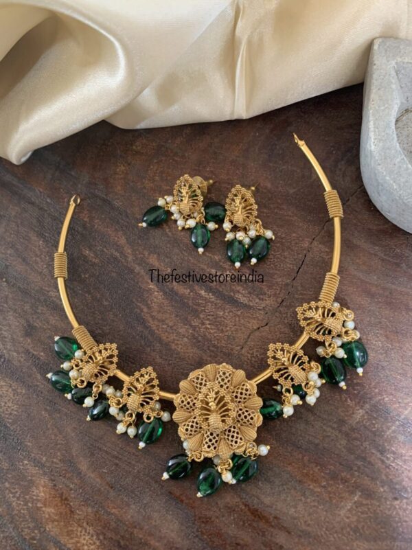 3D peacock hasli set