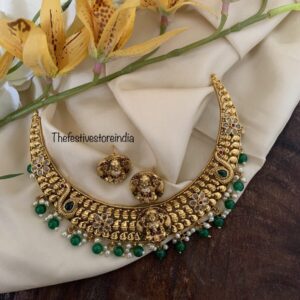 Lakshmi motif hasli set