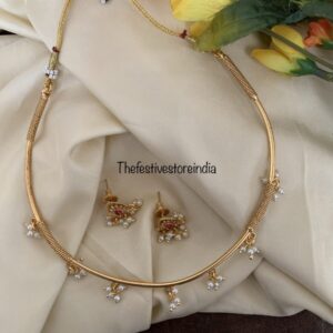 Budget friendly pearl hasli set