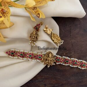 Lakshmi jadau choker set