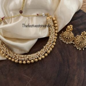 Samantha pearls necklace set