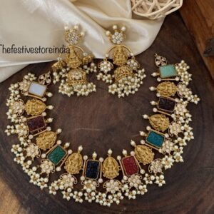Lakshmi heavy necklace set