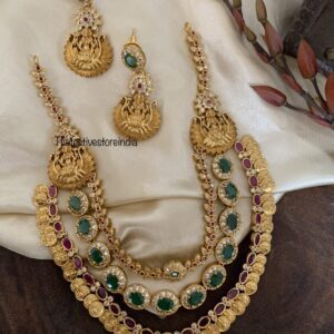 Lakshmi mid length kaasu set