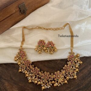 Lotus gold drops set