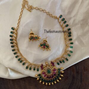 An all green floral