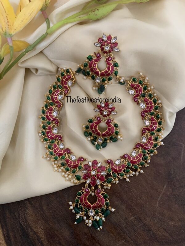 V2 of Enamel painted / Meenakari Navilu set