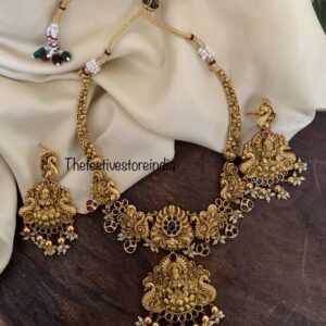 All gold Lakshmi set