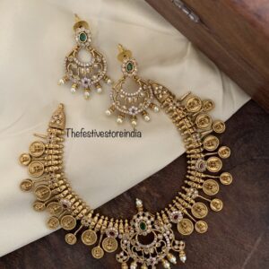 Chandbali kaasu set