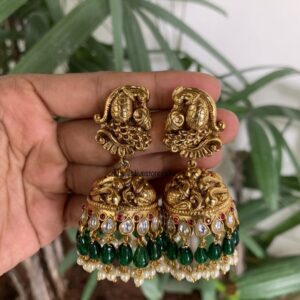 Premium Navilu screwback jhumkas