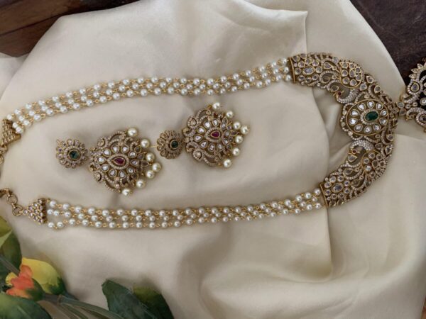 AD pearl haaram set