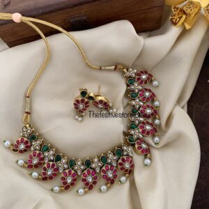Jadau Mango Maanga necklace/choker set