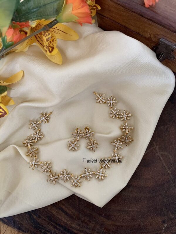 Golden starry diamonds NEW