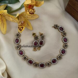 Simplistic Ruby Victorian set