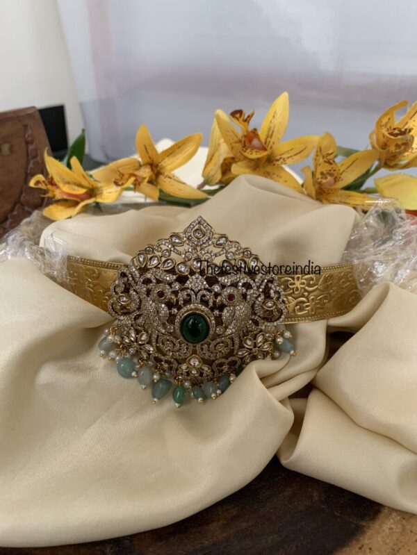 Victorian Green stone mopp hipbelt