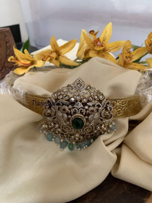 Victorian Green stone mopp hipbelt