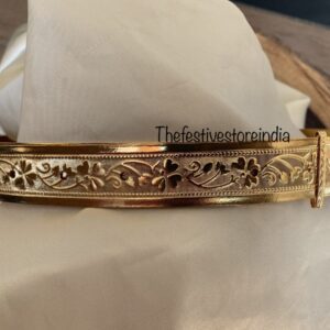 Pattern gold hipbelt