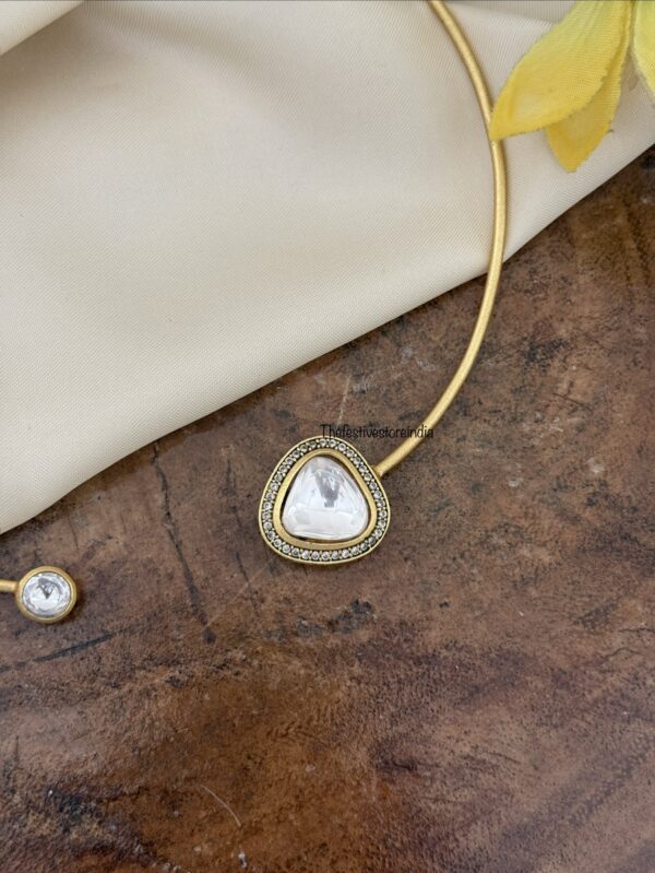 Fusion kundan jadau hasli