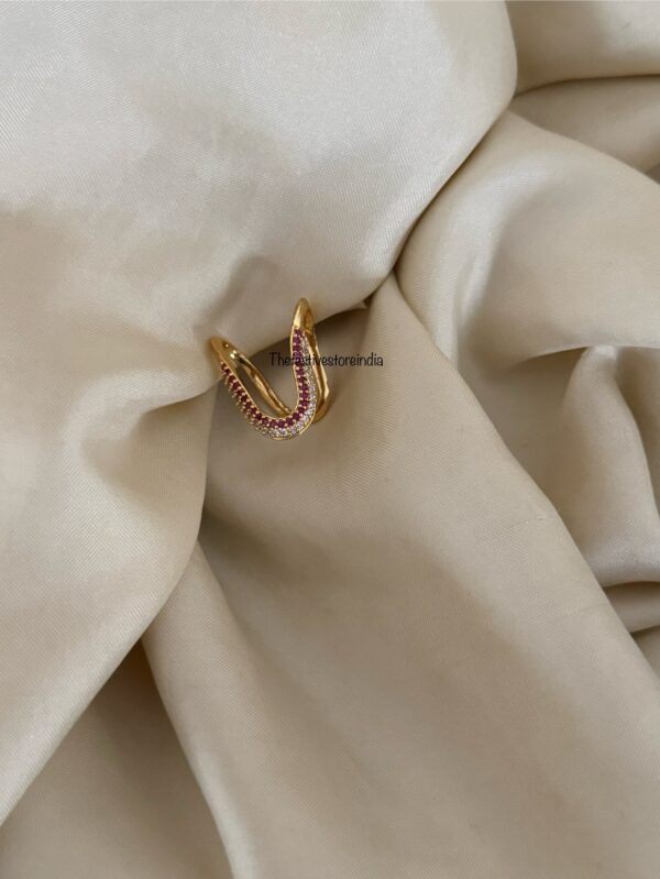 Vanki ring Red White