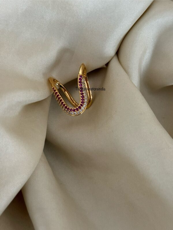 Vanki ring Red White