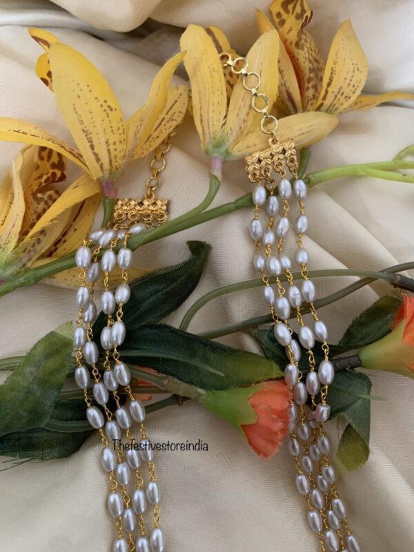 Rice pearls Jadau haara