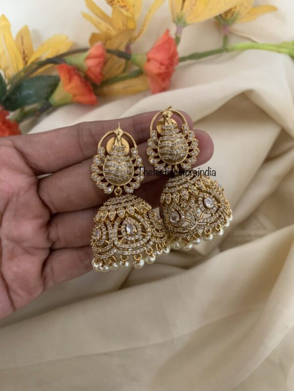 AD Mayil jhumkas