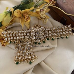 Bridal Kundan choker set