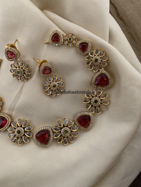 Ruby Necklace/choker set