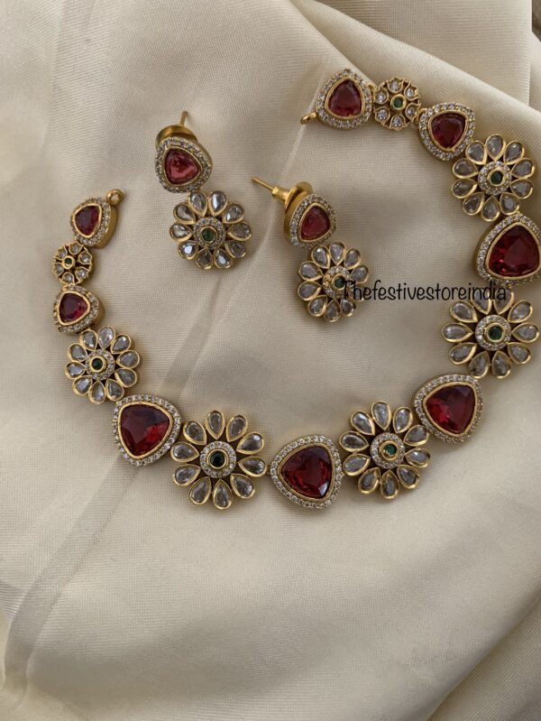 Ruby Necklace/choker set
