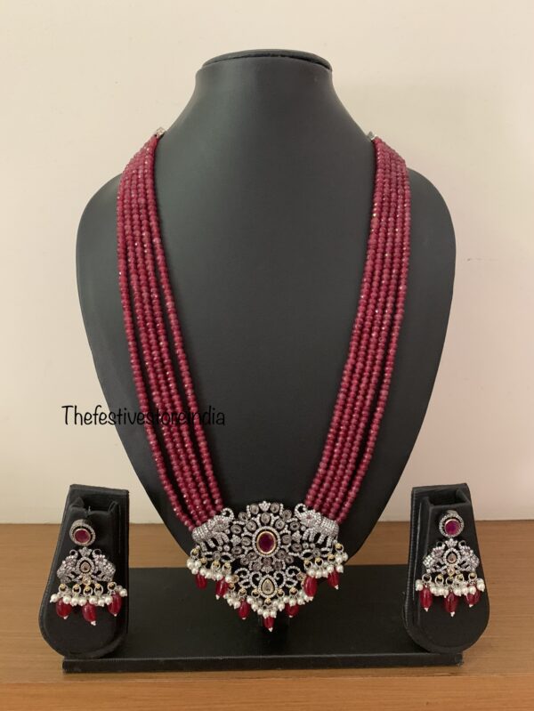Maroon Victorian Haaram set