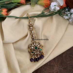 Victorian Purple maangtikka 2