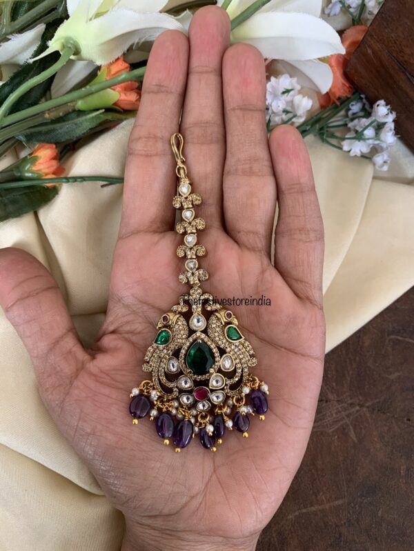 Victorian Purple maangtikka 3