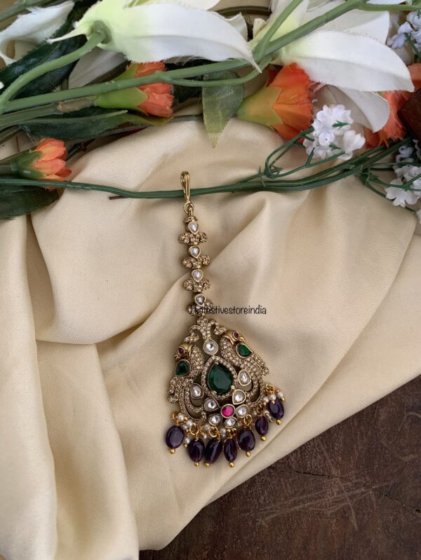 Victorian Purple maangtikka 3